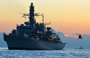 HMS Monmouth (stock image) [Picture: Leading Airman (Photographer) Ben Shread, Crown copyright]