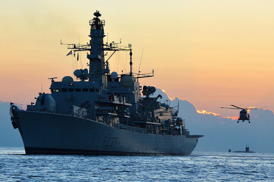 UK warship joins Kuwaiti forces in Gulf exercise