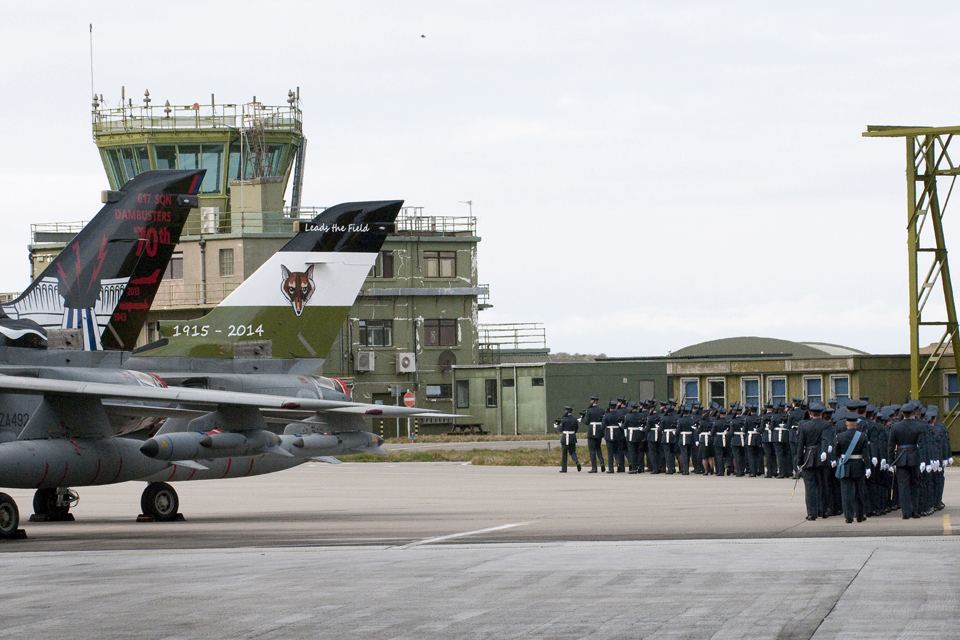 617 and 12 (Bomber) Squadron Tornado aircraft 