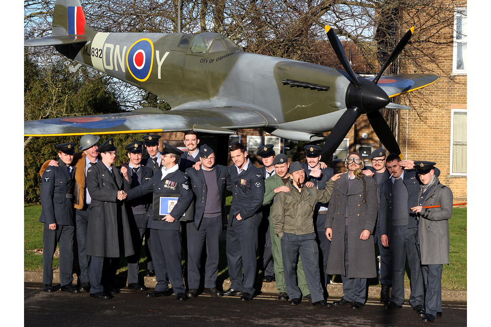 Personnel from the General Engineering Flight at RAF Waddington