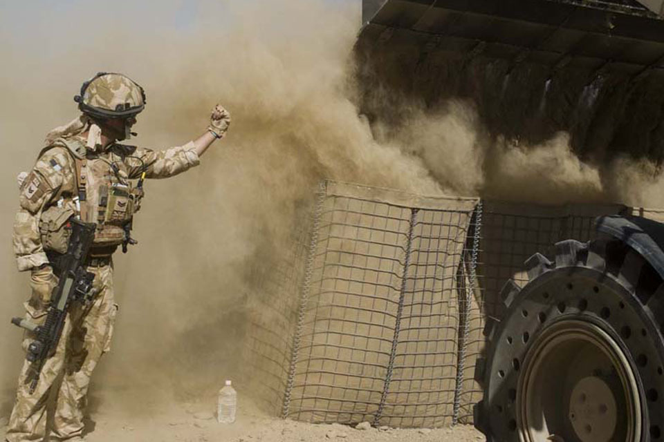 Army officer's Masters helps save money at Camp Bastion