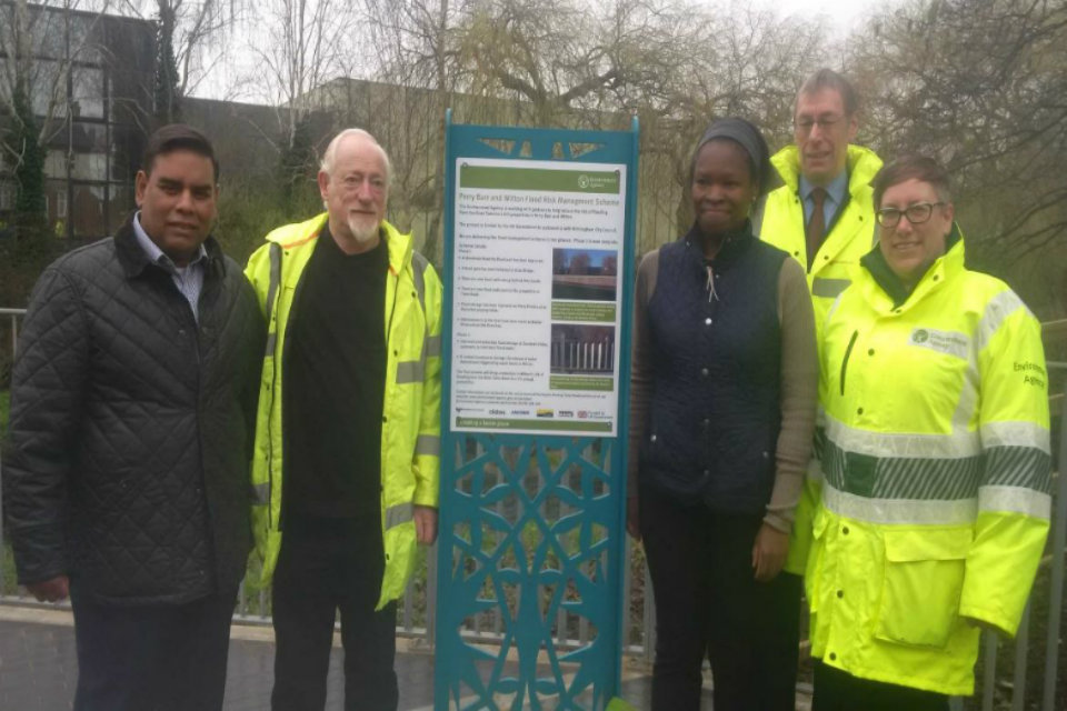 Event to mark Perry Barr & Witton flood scheme milestone