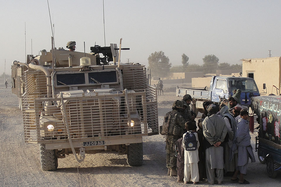 Tank Regiment builds relationships with Helmand people