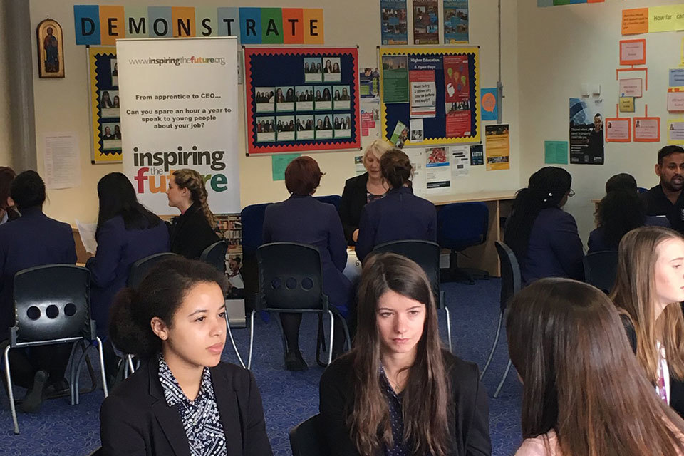 Minister visits Wimbledon schools to inspire next generation to consider a career in transport