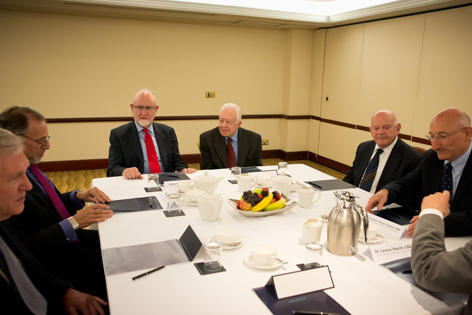 PM's Holocaust Commission meets President Jimmy Carter