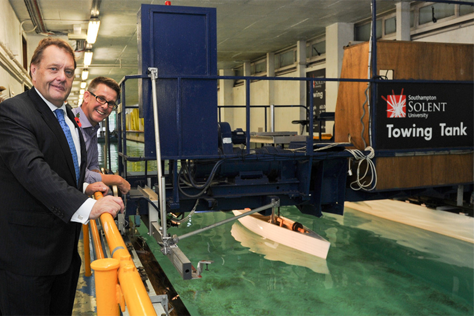 Maritime minister sets sail for maritime skills week