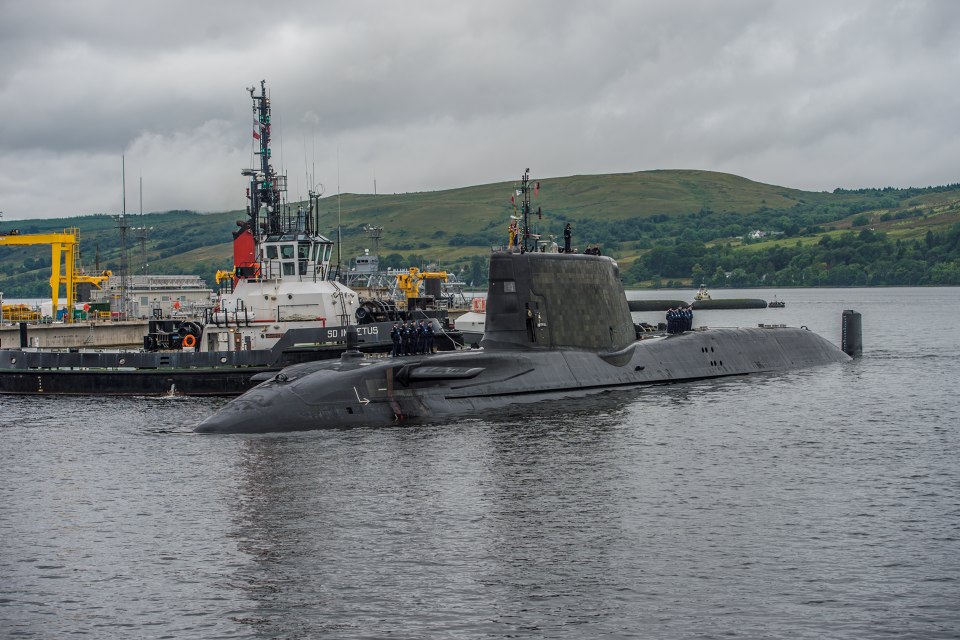 Artful is the first of the Royal Navy's submarine to get the new command and control system - the system will be rolled out across all Vanguard and current and future Astute class submarines. 