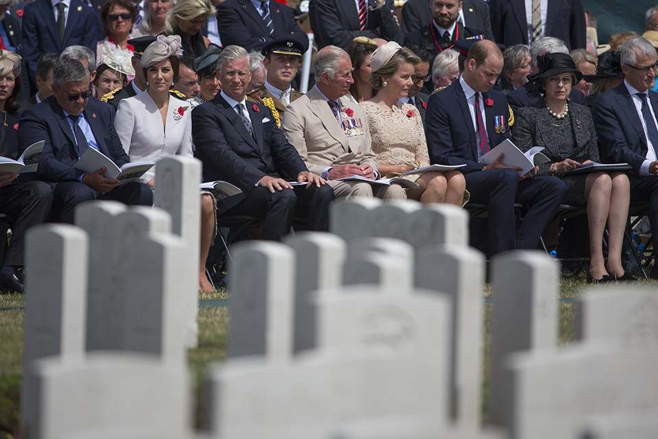 100 years on, Defence Secretary and members of the Armed Forces attend Passchendaele commemorations
