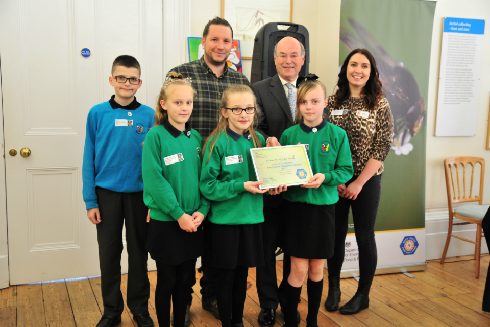 Bees' Needs Champions awards celebrate pollinator heroes