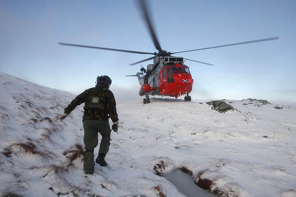 Busy week for Royal Navy Search and Rescue crews