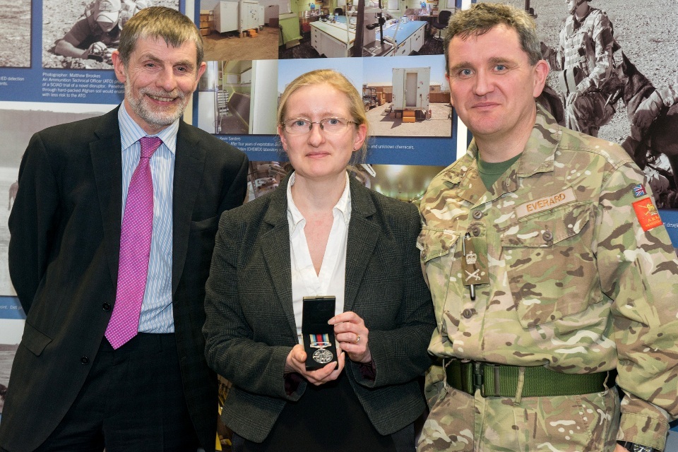 Scientists and analysts recognised for work in Afghanistan