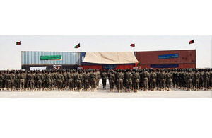 Afghan National Army Training Centre at Camp Shorabak