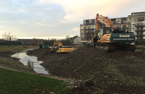 Repair work at Kendal