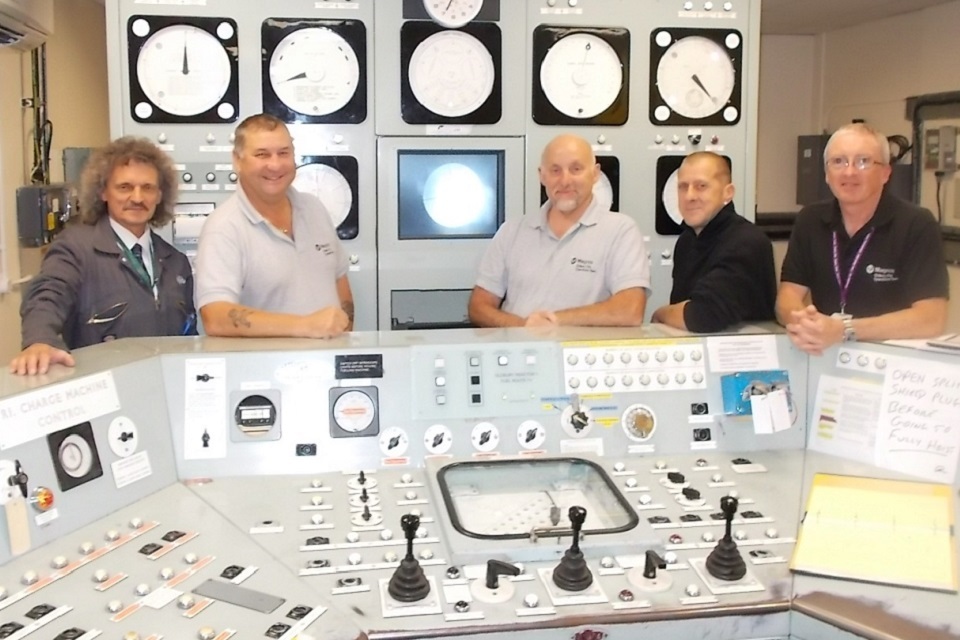 Fuel emptied from Oldbury's first reactor
