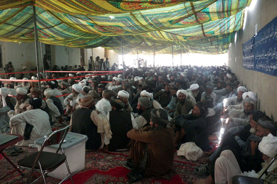 Peaceful election held in Nad 'Ali district
