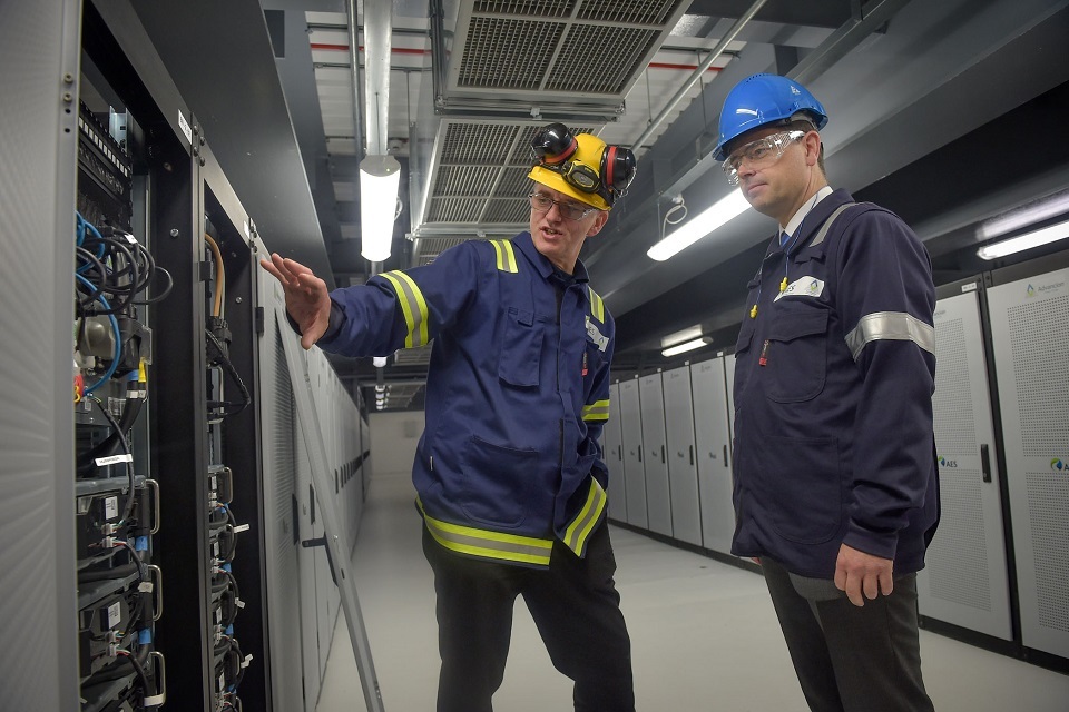 Secretary of State visits Kilroot Power Station