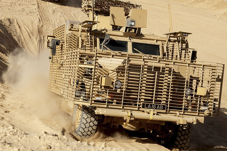 Tank Regiment hits the ground in Helmand with Wolfhound