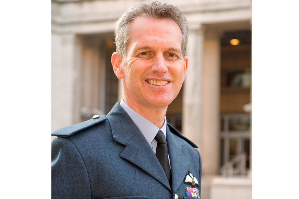 Air Marshal Sir Stephen Hillier KCB CBE DFC MA RAF