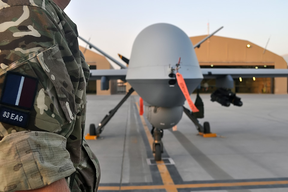 New RAF Reapers take to the skies