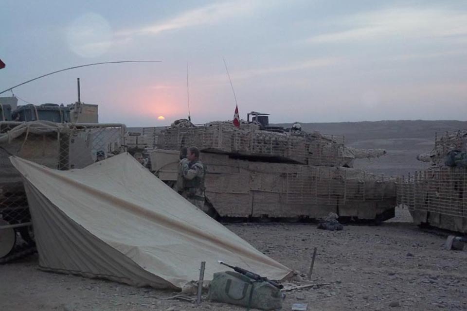 2 RTR partner with Danish counterparts during 2 PARA operation