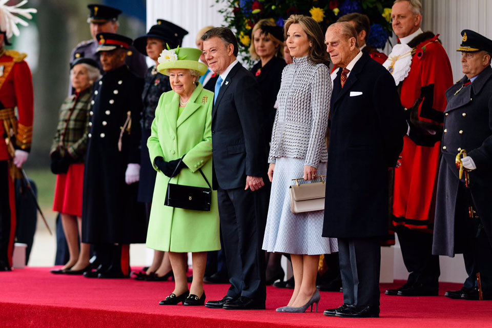 UK welcomes President Santos for Colombia state visit