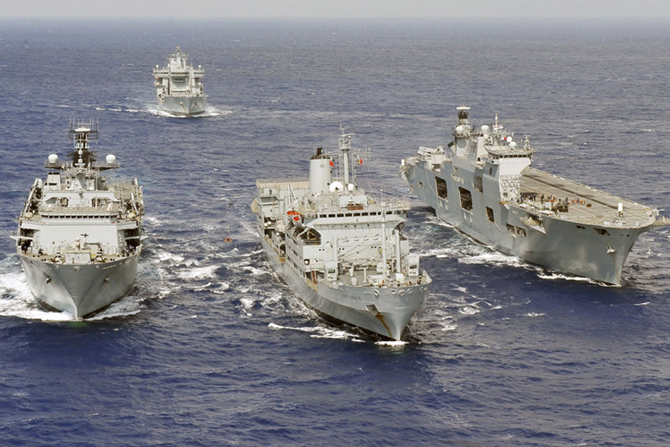 Naval reservists' role in Cougar 11 deployment