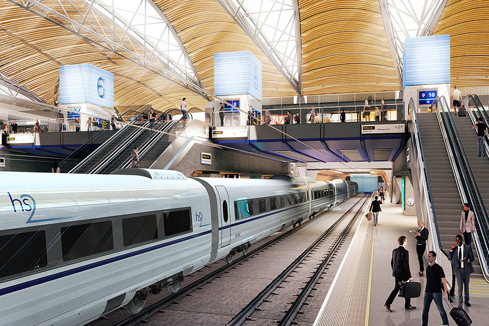 Transport Secretary confirms government commitment to HS2