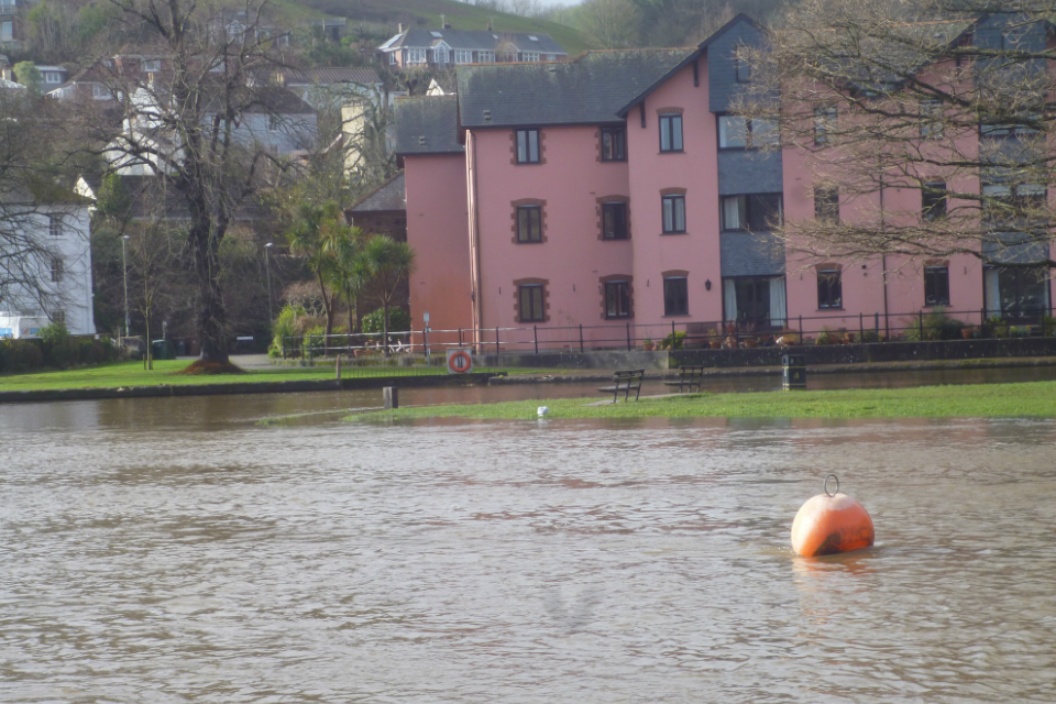 Planning permission submitted for Totnes flood defence scheme