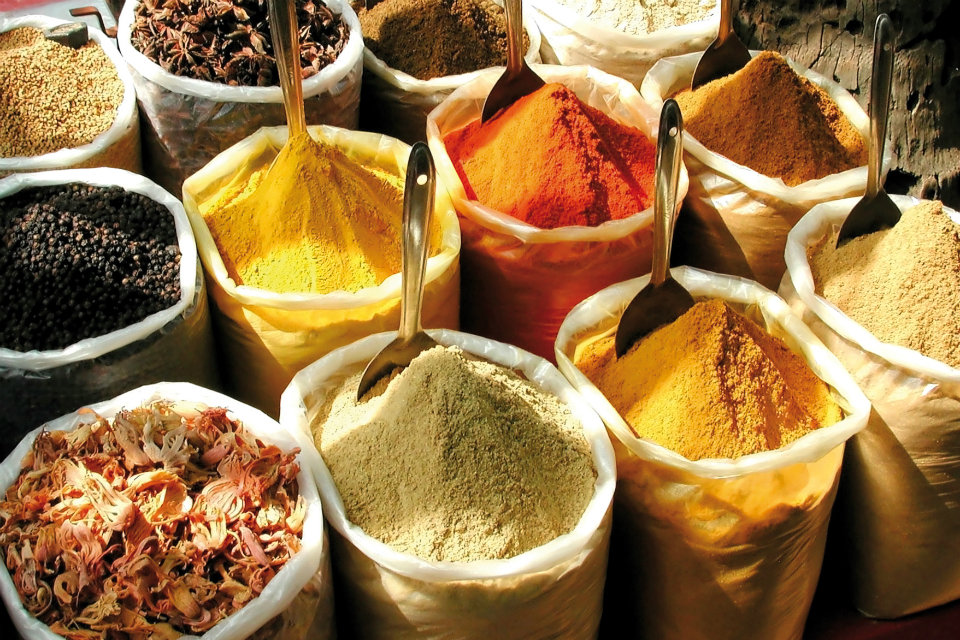 Detection of allergens and nut materials in herbs and spices