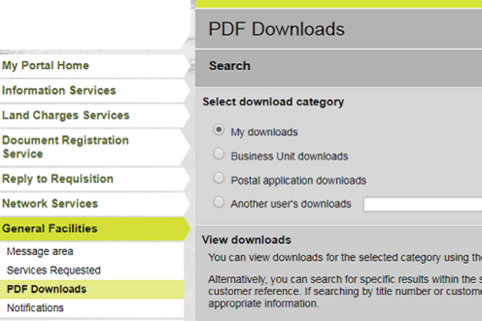 Customers can receive first registration application results online