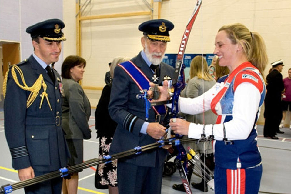 Jubilee Sports Hall opened at RAF Shawbury