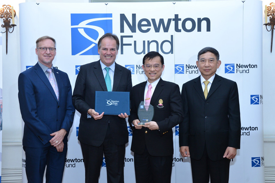 Two UK-Thai projects win prestigious Newton Prize awards at event in Bangkok - GOV.UK
