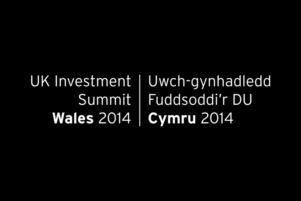 UK Investment Summit Wales 2014