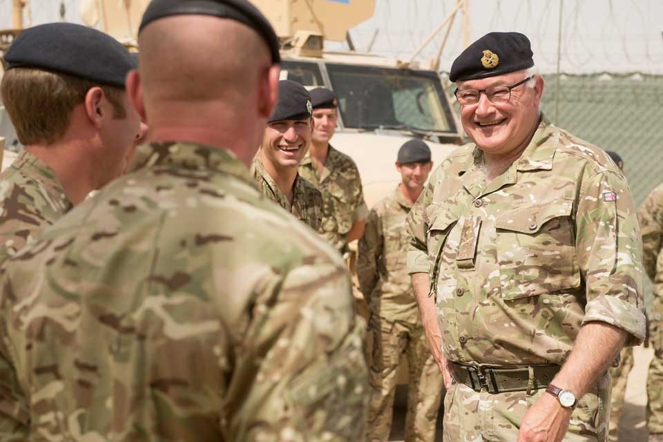 Head of the army makes final Afghanistan visit