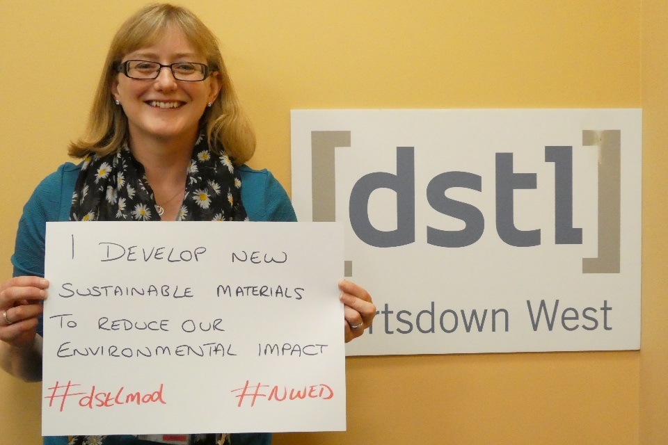 Dstl – Supporting National Women in Engineering Day 2016
