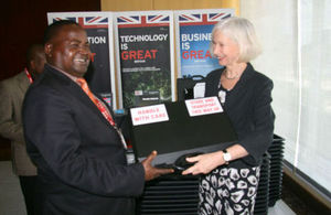 British High Commissioner hands over aviation security equipment to JNIA