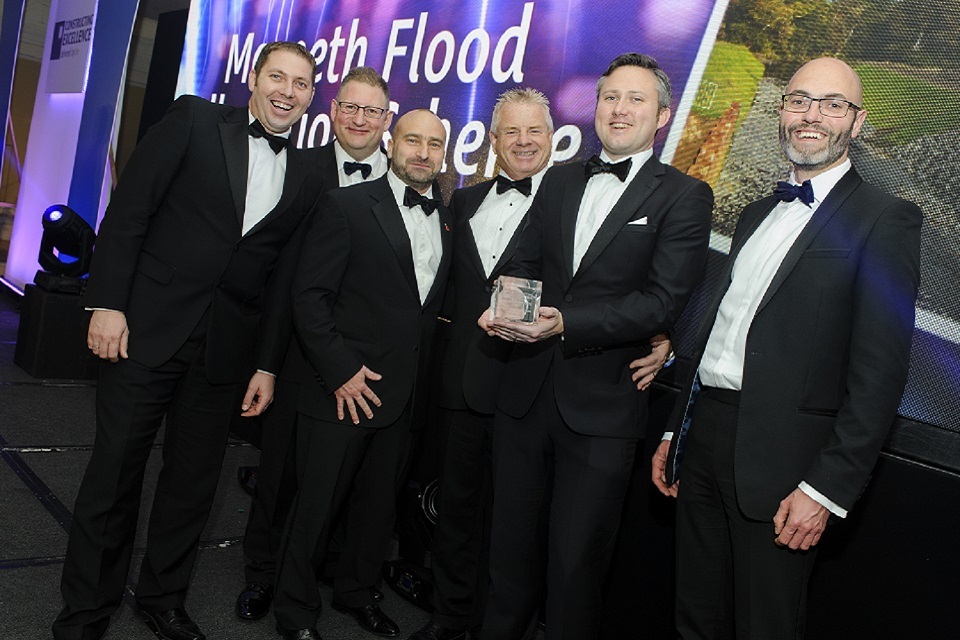 Morpeth flood scheme scoops national award