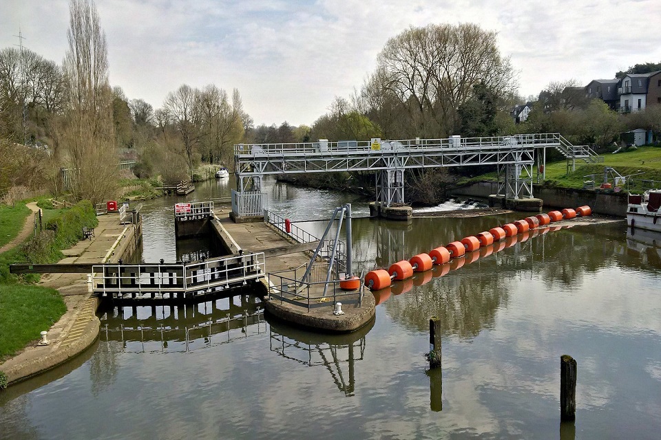 River Medway boaters and wildlife boosted by lock improvements