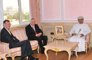 Lord Howe, Parliamentary Under Secretary of State for Health visit Oman