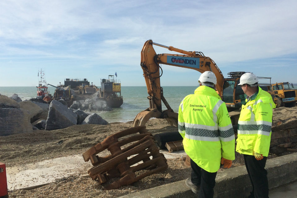 Earlier flood protection for thousands of homes across England