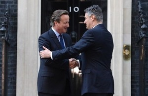 David Cameron meets Croatian Prime Minister