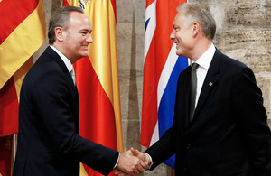 British Ambassador to Spain with Valencian President
