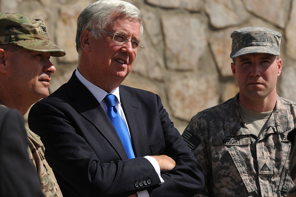Defence Secretary salutes first Afghan officer cadets
