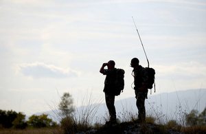 Army Reservist soldiers of the 4th Batallion The Duke of Lancaster’s Regiment (4LANCS) during training in Italy