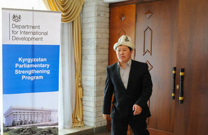 DFID supports strengthening of the Kyrgyz Parliament