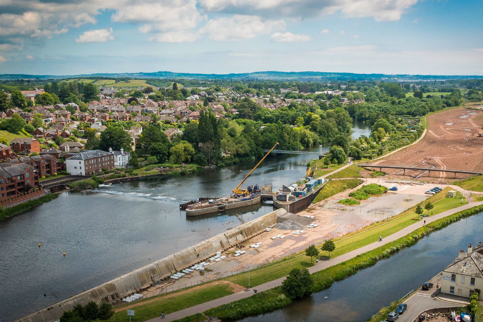Exeter flood defence scheme works to start in Exwick