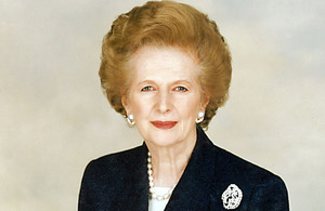 Lady Thatcher - Photo provided by Chris Collins of the Margaret Thatcher Foundation http://ow.ly/jR9GL