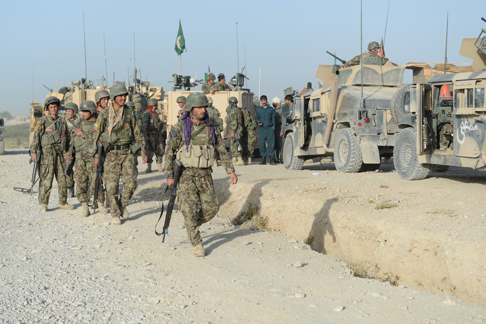 UK and Afghan soldiers' operation success