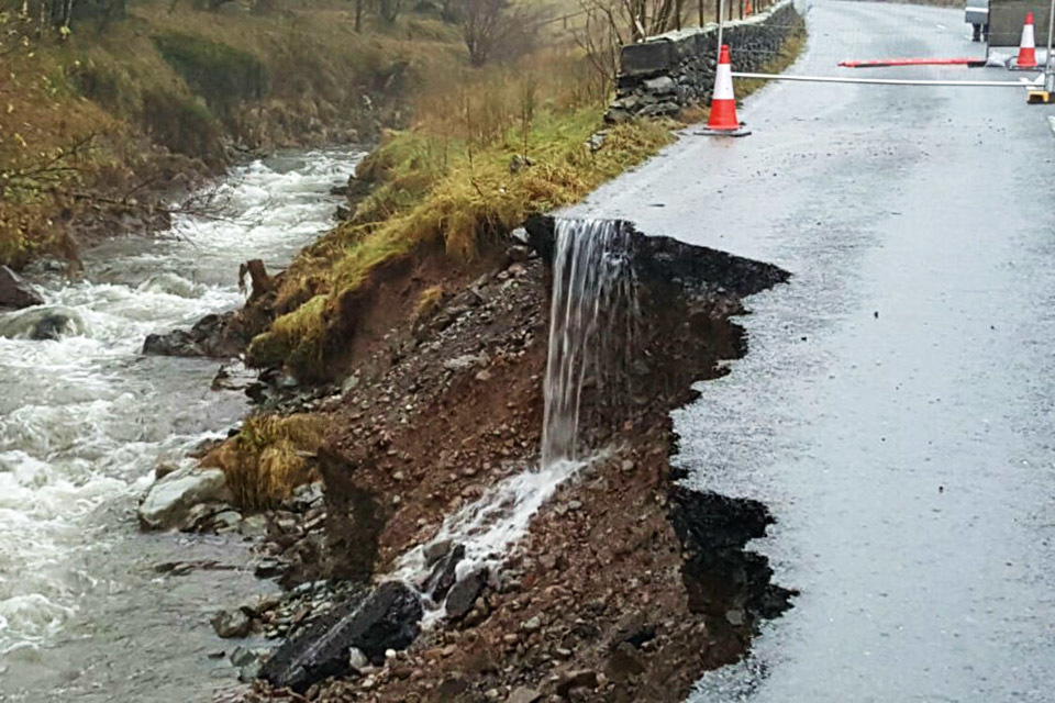 £40 million to help rebuild flood hit roads for people in Cumbria and Lancashire