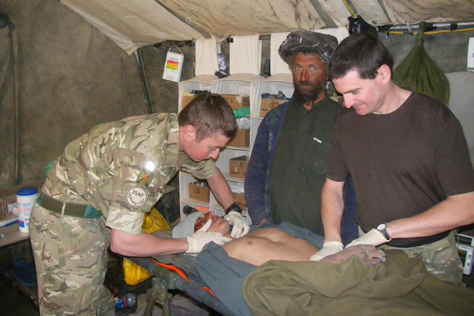 British troops save Helmand teenager